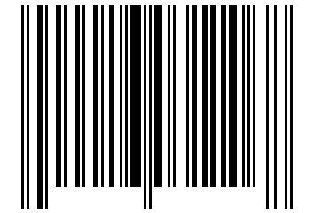 Number 16031106 Barcode