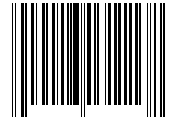 Number 16031113 Barcode