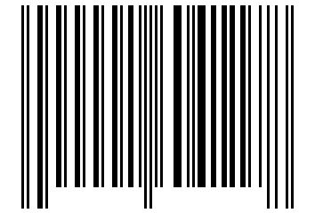 Number 1604117 Barcode