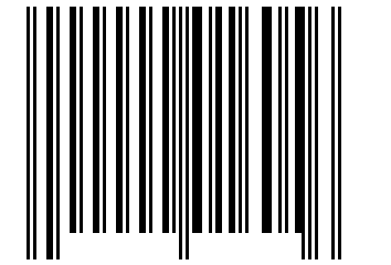 Number 16056 Barcode