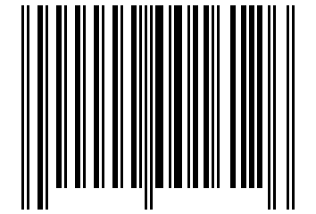 Number 1612 Barcode