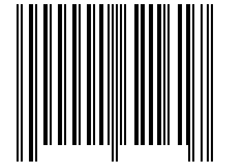 Number 1621617 Barcode
