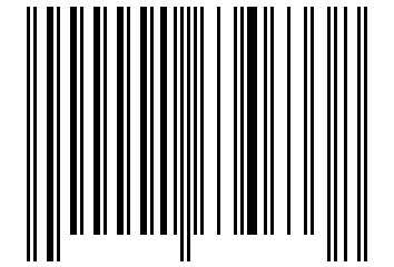 Number 1634633 Barcode
