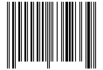 Number 1635233 Barcode