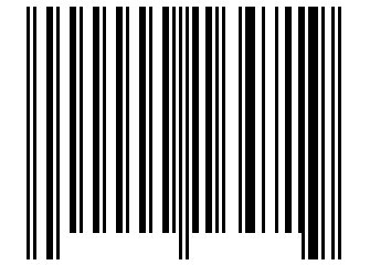 Number 164719 Barcode
