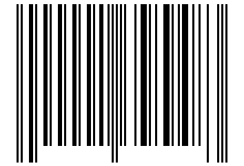 Number 1658948 Barcode