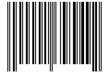 Number 1658949 Barcode