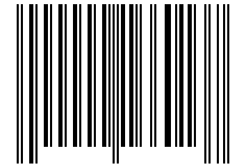 Number 166013 Barcode