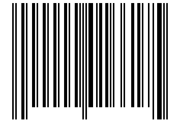 Number 16617 Barcode