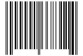Number 1668311 Barcode