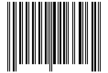 Number 16696 Barcode