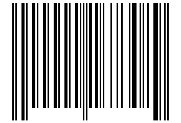 Number 167308 Barcode