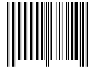 Number 1673142 Barcode