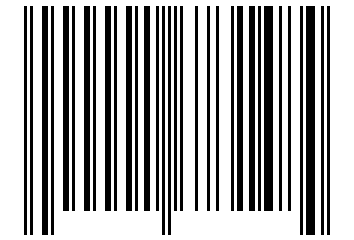 Number 1673148 Barcode