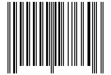 Number 167660 Barcode