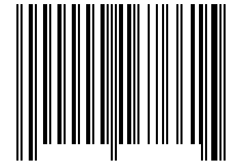 Number 167661 Barcode