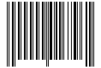 Number 16796 Barcode