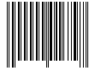 Number 16797 Barcode