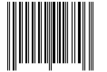 Number 16803 Barcode