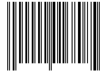 Number 16808 Barcode