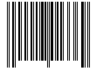 Number 17013369 Barcode