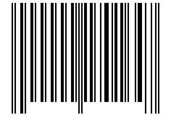 Number 170164 Barcode