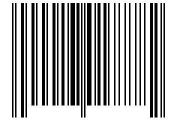Number 17017778 Barcode