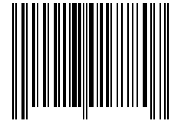 Number 17017780 Barcode