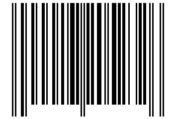 Number 17205232 Barcode