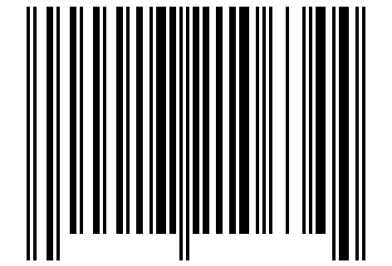 Number 17210634 Barcode