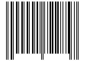 Number 1722857 Barcode