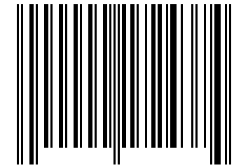 Number 172437 Barcode