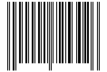Number 1725302 Barcode