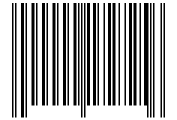 Number 172725 Barcode