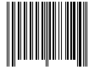Number 173100 Barcode