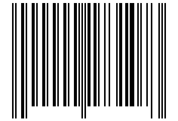 Number 173107 Barcode