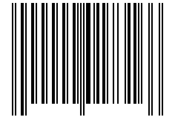 Number 17316 Barcode