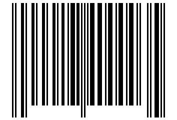 Number 17400003 Barcode