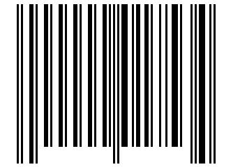 Number 17534 Barcode