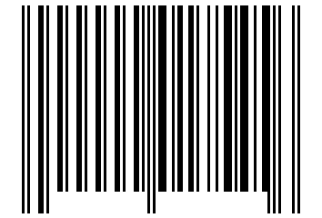 Number 17545 Barcode