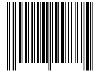 Number 17557375 Barcode