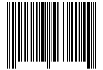Number 17563414 Barcode