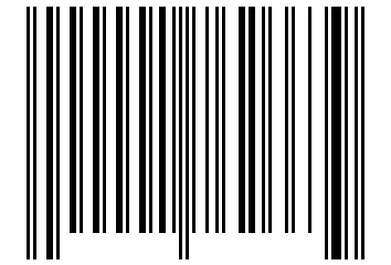 Number 1762663 Barcode