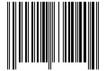 Number 17631040 Barcode