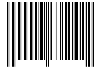 Number 17631042 Barcode