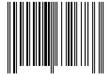Number 17632673 Barcode