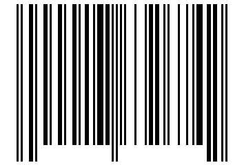 Number 17632674 Barcode