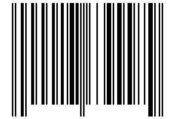 Number 17639997 Barcode