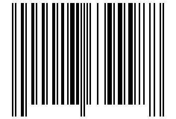 Number 17639998 Barcode