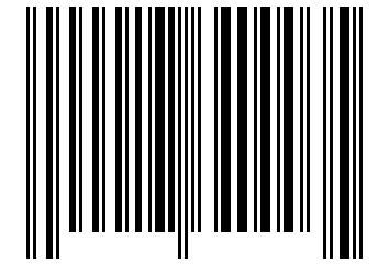 Number 17640003 Barcode